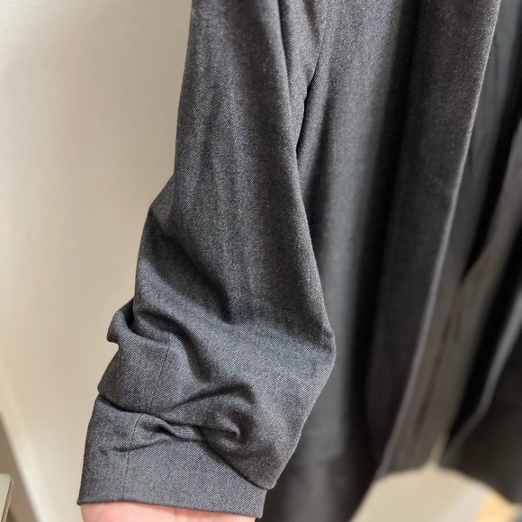 Zara Grey Blazer Size L - Picture 2 of 3